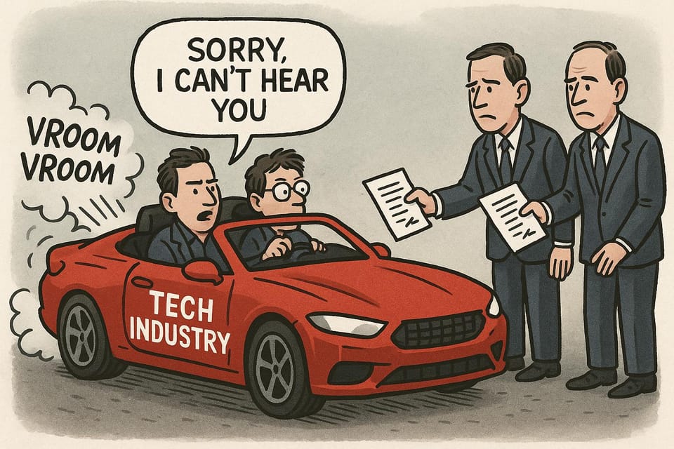 Tech Regulation: Trying to Slow a Runaway Train?